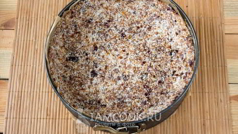 вегетарианский кокосовый чизкейк