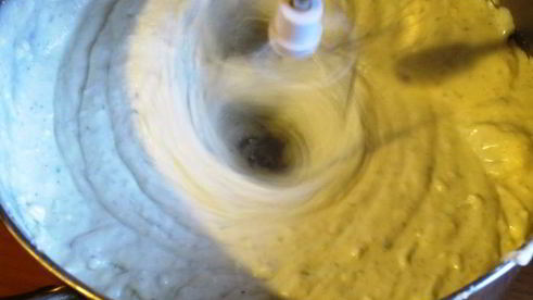 закусочный чизкейк с горгонзолой и грецкими орехами