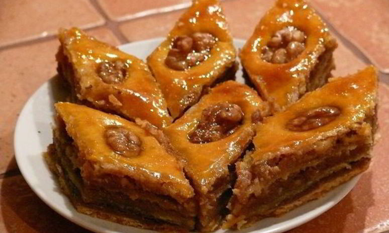 Рецепт домашней пахлавы в медовом сиропе