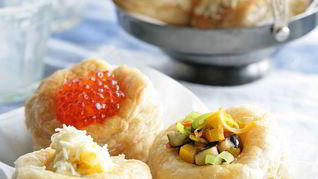 Фаршированные волованы