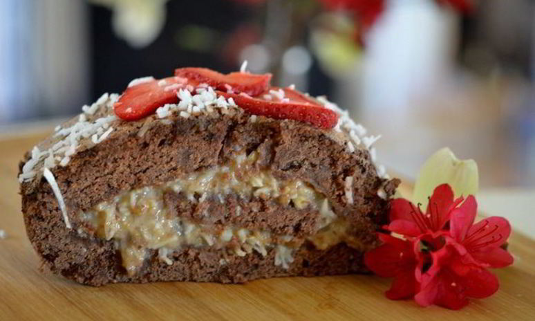 Рецепт германского шоколадного рулета