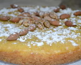 Апельсиновый кекс из мультиварки