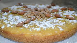 Апельсиновый кекс из мультиварки