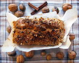 Бананово-ореховый кекс