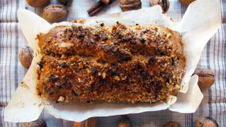 Бананово-ореховый кекс