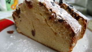 Быстрый кекс со сгущенным молоком