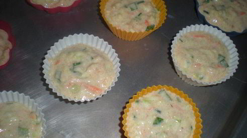 кабачковые кексы