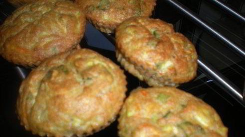 кабачковые кексы