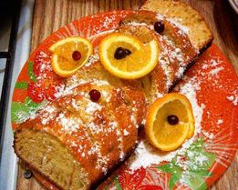 Кекс Апельсиновая ваниль с ромом