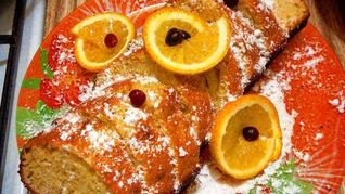 Кекс Апельсиновая ваниль с ромом