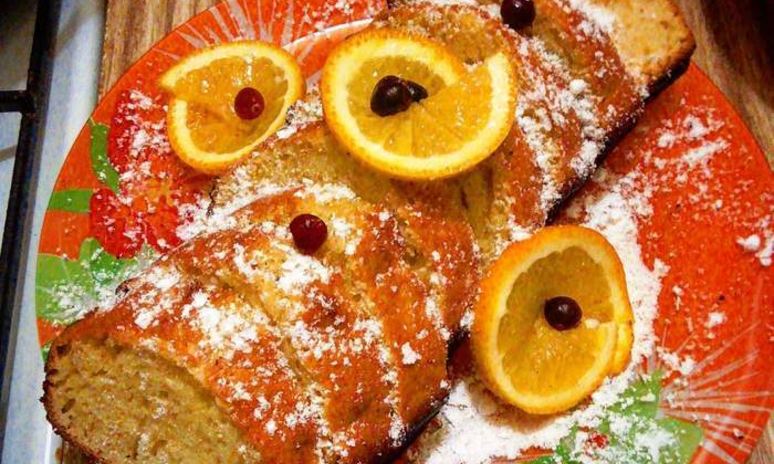 Рецепт кекса апельсиновая ваниль с ромом