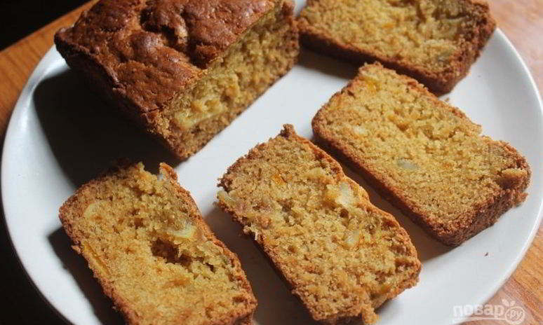 Рецепт кекса на молоке