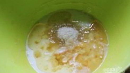 кекс на молоке