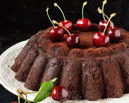 Кекс Отелло с черешней