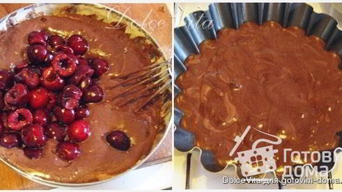 кекс отелло с черешней