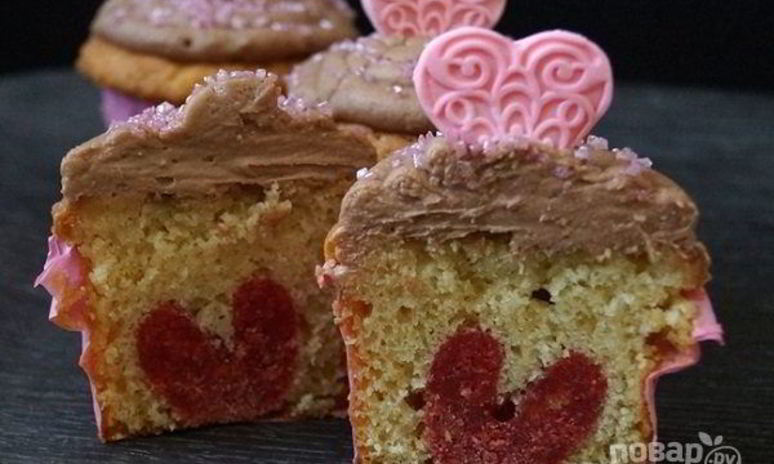 Рецепт кекса с сюрпризом