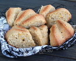 Кекс с тыквой и кокосом