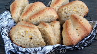 Кекс с тыквой и кокосом