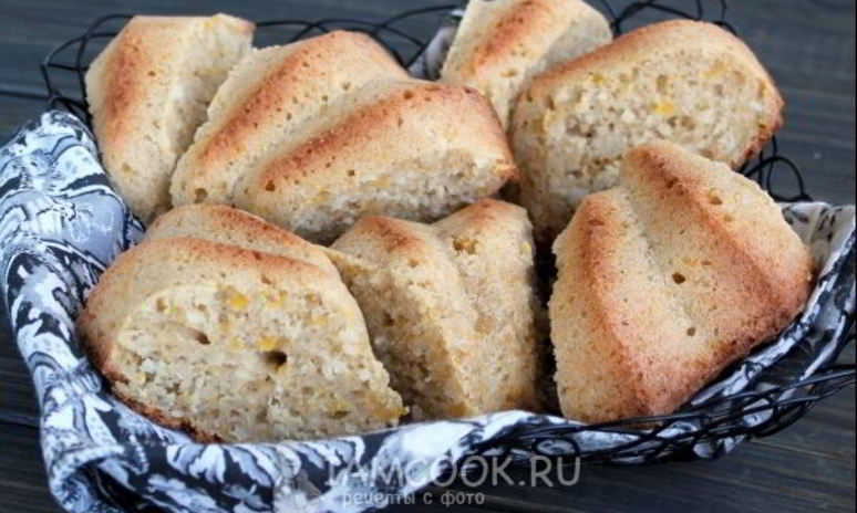 Рецепт кекса с тыквой и кокосом