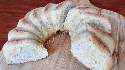 кекс с тыквой и кокосом