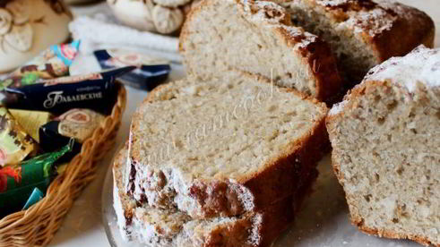 кекс с тыквой и кокосом