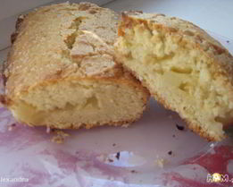 Кекс Экзотика с ананасом и кокосом