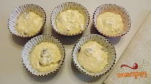 кексики творожные с изюмом