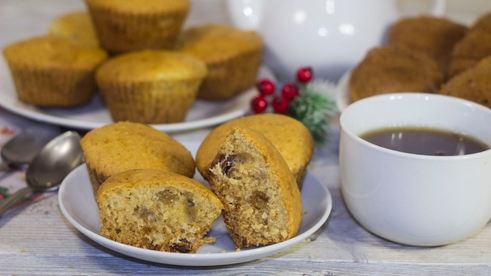 кексы на кефире и растительном масле