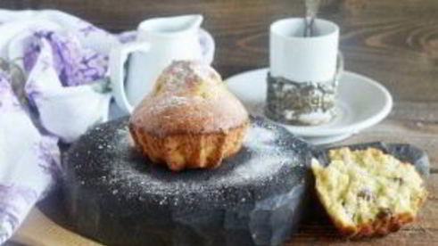 кексы с изюмом