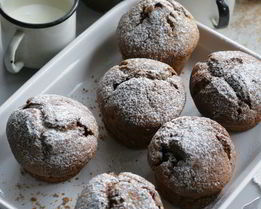 Кексы с вишней