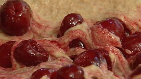 кексы с вишней