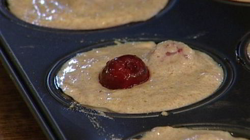 кексы с вишней