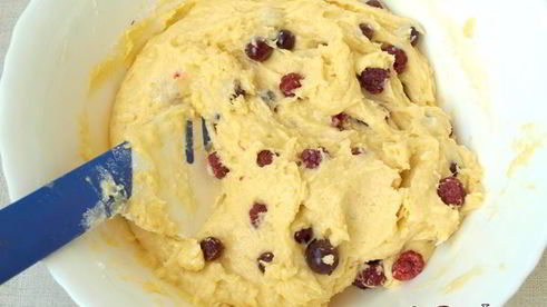 кексы с ягодами