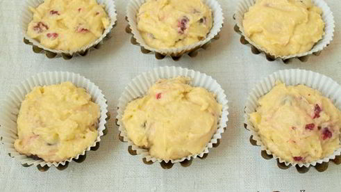 кексы с ягодами