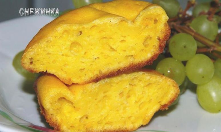 Рецепт кексов тыквенных на сметане