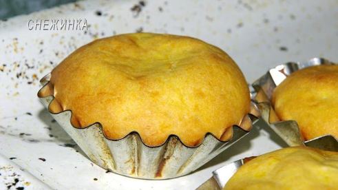 кексы тыквенные на сметане