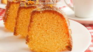 Кукурузно-апельсиновый кекс