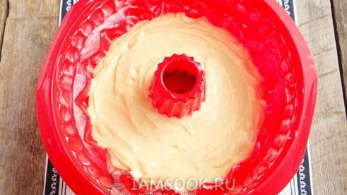 лимонный кекс на кефире