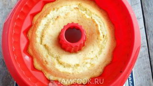 лимонный кекс на кефире