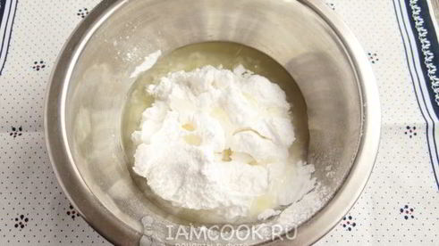 лимонный кекс на кефире