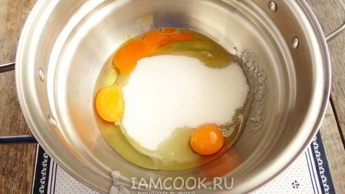 лимонный кекс на кефире