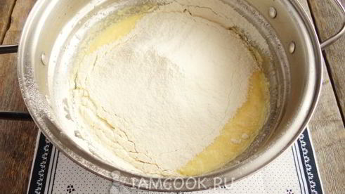 лимонный кекс на кефире