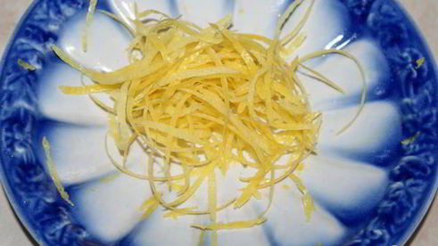 лимонный кекс с кукурузной мукой