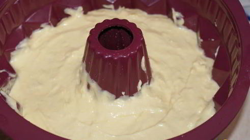 лимонный кекс с кукурузной мукой