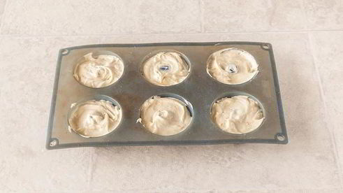 лимонные кексы с глазурью из сливочного сыра