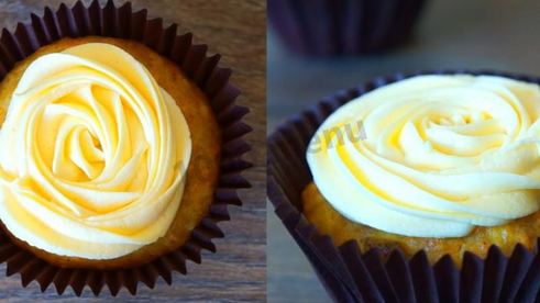 морковные капкейки с кремом