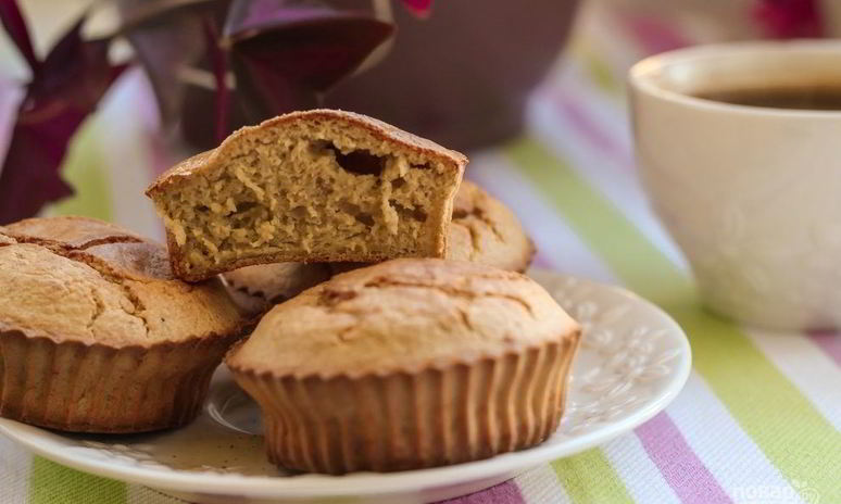 Рецепт овсяных кексов без сахара, масла и муки