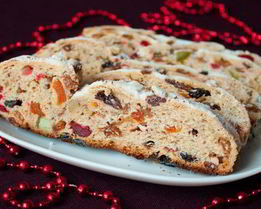 Рождественский Штоллен на дрожжевом тесте