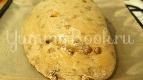 рождественский штоллен с марципаном