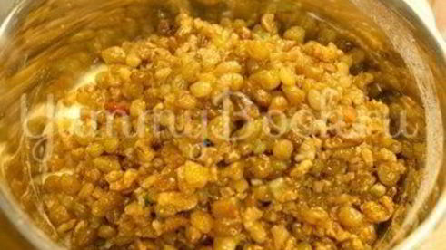 рождественский штоллен с марципаном